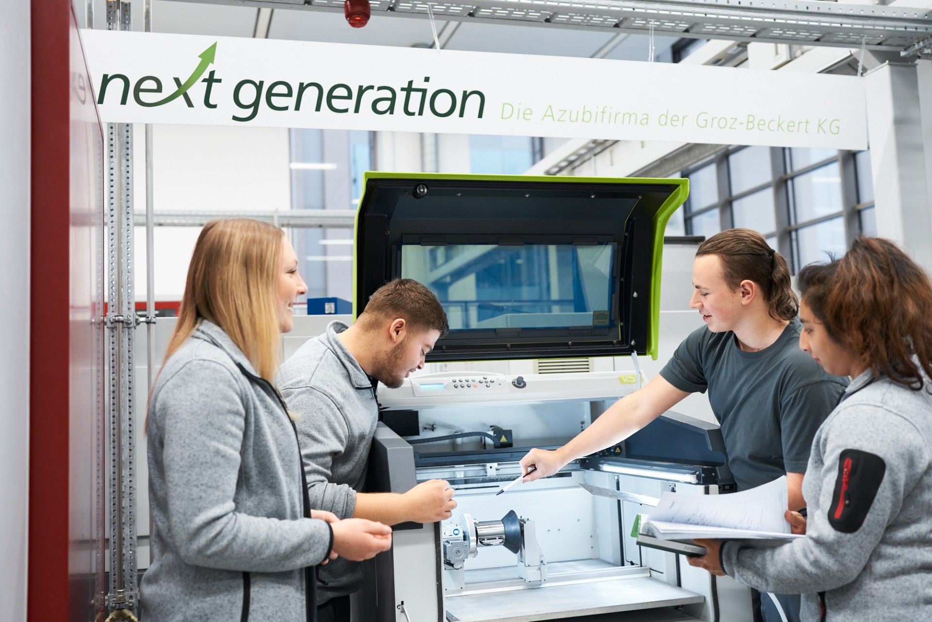 Next Generation GmbH - der Ausbildungsfirma der Groz-Beckert KG in Albstadt